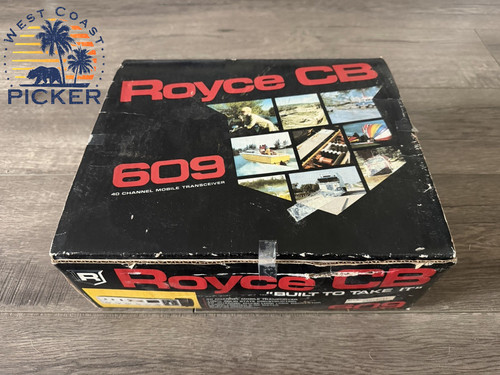 Vintage royce model - 609, 40